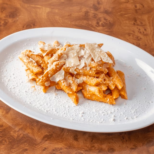 Pasta with Vodka Sauce.
