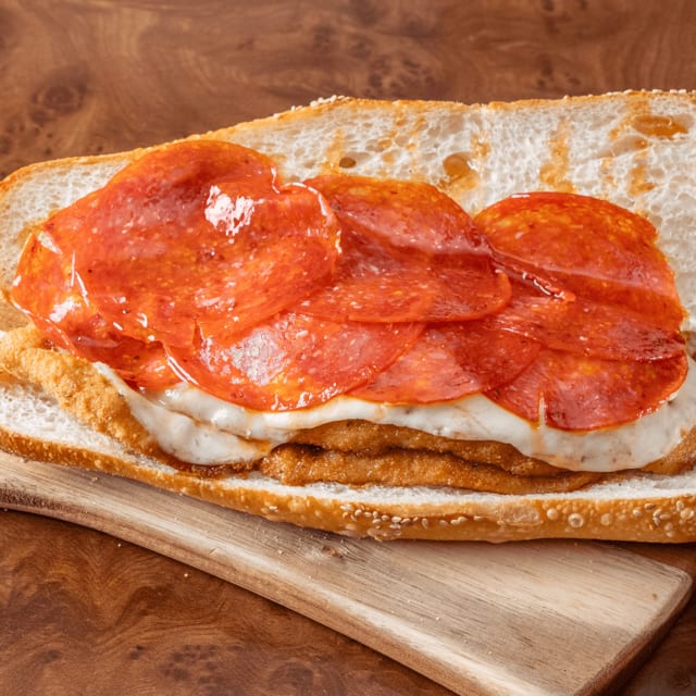 Pepperoni & Provolone Roll.