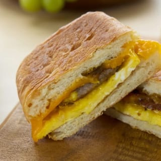 Sausage, Egg & Cheese Hero